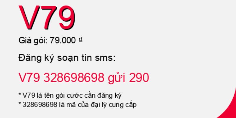 Chi tiết cách đăng ký gói V79 Chi tiết cách đăng ký gói V79